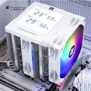 სურათი პროცესორის ქულერი THERMALRIGHT PEERLESS ASSASSIN 120 DIGITAL ARGB WHITE