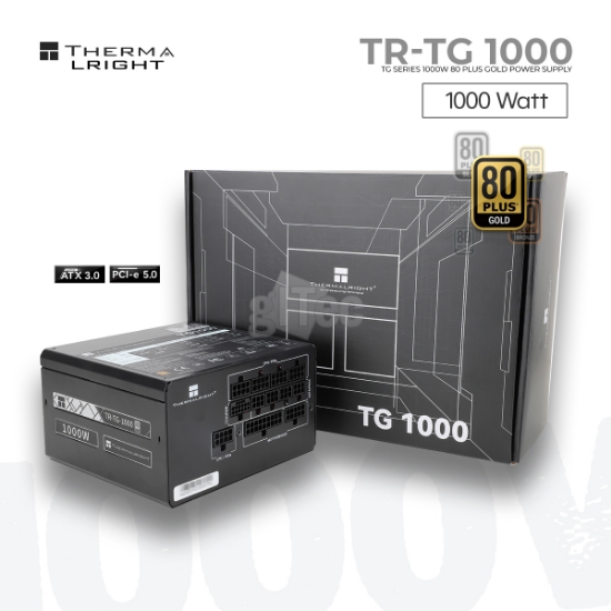 სურათი კვების ბლოკი THERMALRIGHT TR-TG 1000 (sleeved cable) 1000W 80+ Gold modular PSU
