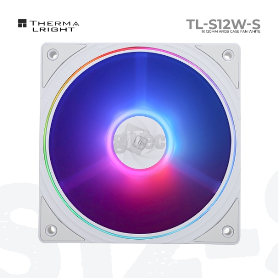 Picture of CASE COOLER THERMALRIGHT TL-S12W-S A-RGB WHITE