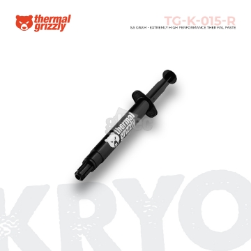 Show details for Thermal Paste Thermal Grizzly Kryonaut 5.5g TG-K-015-R Picture of Thermal Paste Thermal Grizzly Kryonaut 5.5g TG-K-015-R