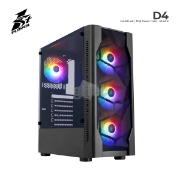 Picture of CASE 1Stplayer D4-BK-4F1 Mid-Tower BLACK