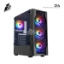 სურათი ქეისი 1Stplayer D4-BK-4F1 Mid-Tower BLACK