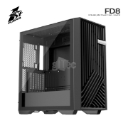 Picture of CASE 1STPLAYER FD8 FD8-BK Mid-Tower BLACK
