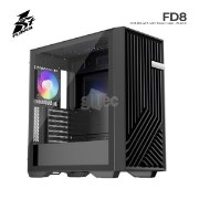 სურათი ქეისი 1STPLAYER FD8 FD8-BK-4F7 Mid-Tower BLACK