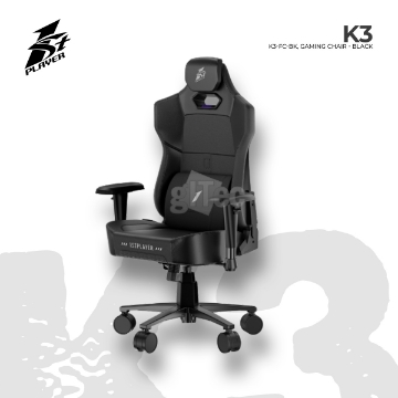 Show details for GAMING CHAIR 1STPLAYER K3 K3-FC-BK BLACK Picture of GAMING CHAIR 1STPLAYER K3 K3-FC-BK BLACK