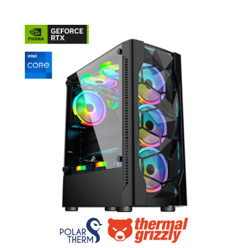 დეტალურის ჩვენება კომპიუტერი Intel Core i3-12100 16GB DDR4 500GB SSD RTX3050 8GB სურათი კომპიუტერი Intel Core i3-12100 16GB DDR4 500GB SSD RTX3050 8GB