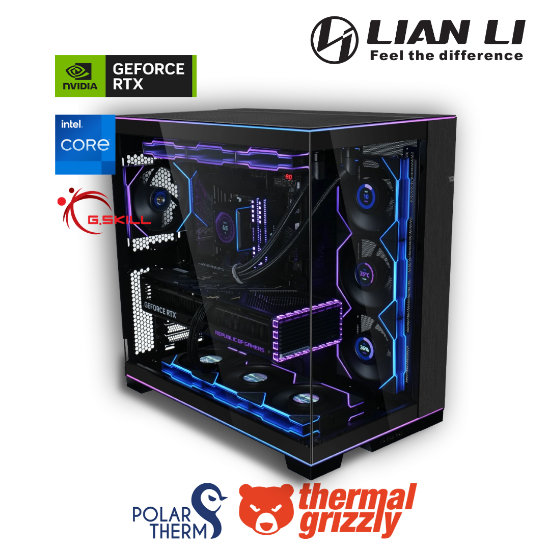 Picture of Computer Intel Core i7-14700K 64GB DDR4 2TB SSD M.2 Palit RTX5080 16GB with Lian Li's premium parts