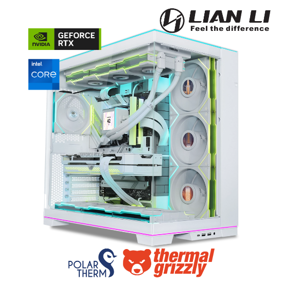 Picture of Computer Intel Core i7-14700K 64GB DDR4 2TB SSD M.2 Palit RTX5080 16GB with Lian Li's premium parts