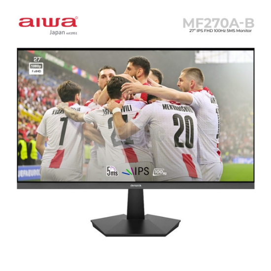 Picture of MONITOR AIWA MF270A-B 27" FHD IPS 100Hz 5MS BLACK
