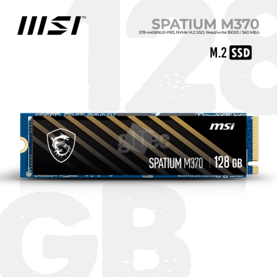 სურათი MSI SPATIUM M370 S78-4406NU0-P83 NVMe M.2 128GB SSD