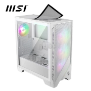 სურათი ქეისი MSI MAG FORGE 320R AIRFLOW WHITE 306-7G23W21-HH9 MID-TOWER