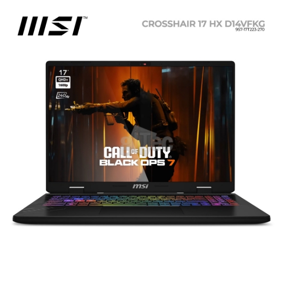 Picture of NOTEBOOK MSI Crosshair 17 HX D14VFKG 9S7-17T223-270 17" IPS QHD+ 240Hz i7-14700HX 32GB 1TB SSD RTX4060