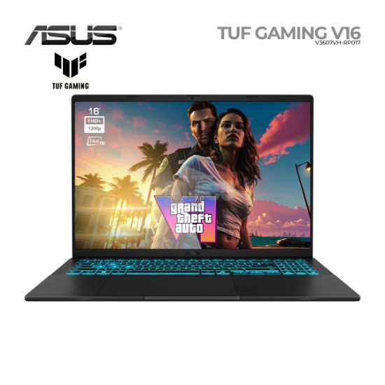 სურათი ნოუთბუქი ASUS TUF Gaming V16 (V3607VH-RP017 16" IPS FHD+ 144Hz i5-13450HX 16GB 1TB SSD RTX5050