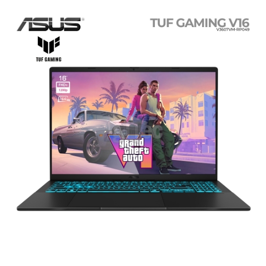 სურათი ნოუთბუქი ASUS TUF Gaming V16 V3607VM-RP049 16" IPS FHD+ 144Hz i5-13450HX 16GB 512GB SSD RTX5060