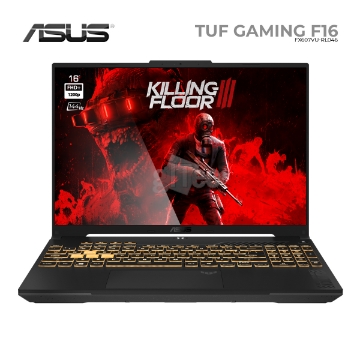 Show details for NOTEBOOK ASUS TUF Gaming F16 FX607VU-RL046 16" IPS FHD+ 144Hz Intel Core 5 210H 16GB 512GB SSD RTX4050 Mecha Gray Picture of NOTEBOOK ASUS TUF Gaming F16 FX607VU-RL046 16" IPS FHD+ 144Hz Intel Core 5 210H 16GB 512GB SSD RTX4050 Mecha Gray