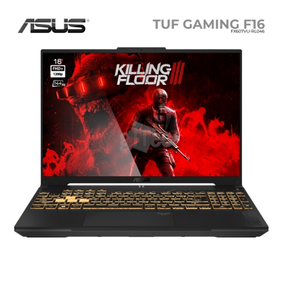 Picture of NOTEBOOK ASUS TUF Gaming F16 FX607VU-RL046 16" IPS FHD+ 144Hz Intel Core 5 210H 16GB 512GB SSD RTX4050 Mecha Gray