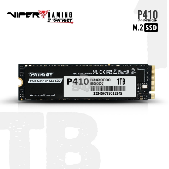 Picture of SSD Patriot P410 P410P1TBM28H 1TB M.2 2280 PCIe