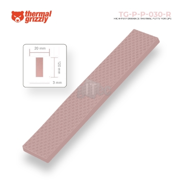 დეტალურის ჩვენება თერმო ბალიში Thermal Grizzly Minus Pad 8 120x20x3 mm TG-MP8-120-20-30-1 სურათი თერმო ბალიში Thermal Grizzly Minus Pad 8 120x20x3 mm TG-MP8-120-20-30-1