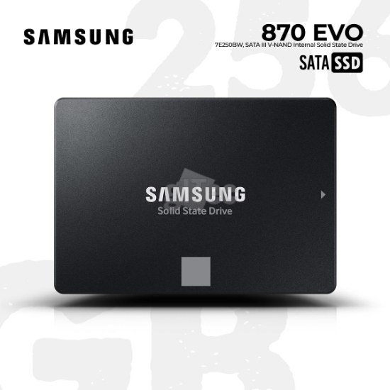 სურათი SSD Samsung EVO 870 250GB MZ-77E250BW SATAIII 6Gb/s