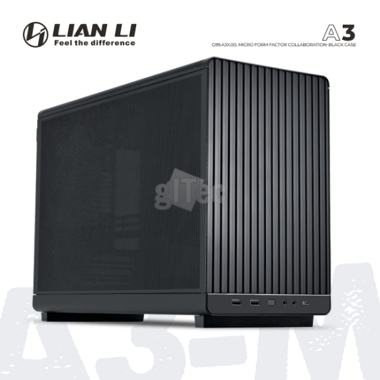 Picture of CASE LIAN LI A3-mATX G99.A3X.00 BLACK Edition