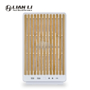 Picture of CASE LIAN LI A3-mATX G99.A3W-WD.00 Wood Edition White