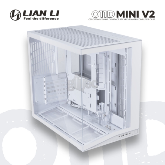 Picture of CASE LIAN LI O11D MINI V2 G99.O11DMIV2X.00 MID-TOWER WHITE