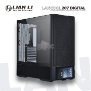 სურათი ქეისი LIAN LI LANCOOL 207 DIGITAL G99.LAN207DX.00 MID-TOWER BLACK