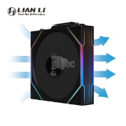 Picture of CASE FAN LIAN LI UNI FAN TL Wireless Reverse Blade G99.12RTL1W3B.00 BLACK