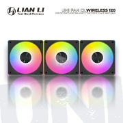 Picture of CASE FAN LIAN LI UNI FAN CL Wireless 120 REVERSE BLADE G99.12RCL1W3B.00 BLACK