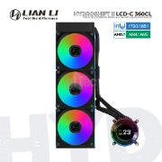 Picture of WATER COOLING SYSTEM Lian Li HydroShift II LCD-C 360R ARGB G89.GHS2LCD36RB.00 Black