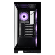 სურათი ქეისი 1STPLAYER Mi8 MI8-BK-3FC7R-1FC7 MID-TOWER BLACK