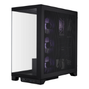 სურათი ქეისი 1STPLAYER Mi8 MI8-BK-3FC7R-1FC7 MID-TOWER BLACK