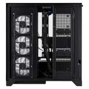 სურათი ქეისი 1STPLAYER Mi8 MI8-BK-3FC7R-1FC7 MID-TOWER BLACK