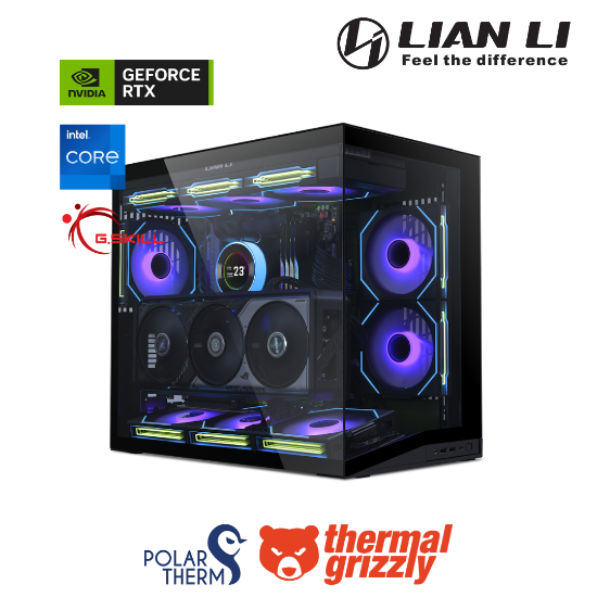 სურათი პრემიუმ კომპიუტერი Intel Core i7-14700K 64GB DDR5 2TB SSD M.2 Palit RTX5070 GAMINGPRO-S 12GB პემიუმ ნაწილებით