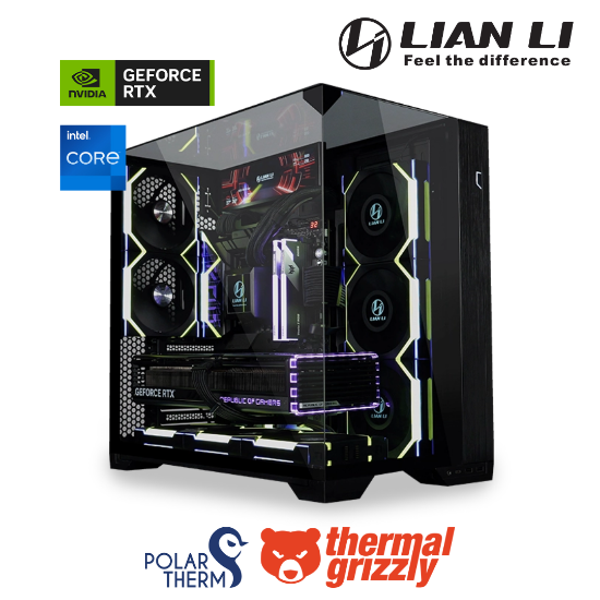 სურათი კომპიუტერი Intel Core i9-14900KF 32GB 2TB NVME SSD RTX5080 პრემიუმ ნაწილებით