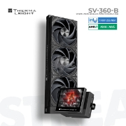 სურათი თხევადი გაგრილების სისტემა THERMALRIGHT STREAM VISION 360 BLACK