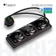 სურათი თხევადი გაგრილების სისტემა THERMALRIGHT FROZEN HORIZON 360 DIGITAL ARGB BLACK