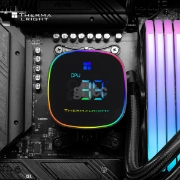 სურათი თხევადი გაგრილების სისტემა THERMALRIGHT FROZEN HORIZON 360 DIGITAL ARGB BLACK