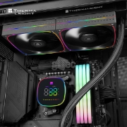 სურათი თხევადი გაგრილების სისტემა THERMALRIGHT FROZEN HORIZON 240 DIGITAL ARGB BLACK