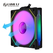 სურათი ქეისის ქულერი LIAN LI UNI FAN SL-INF Wireless REVERSE Blade 120 G99.12RSLIN1W1B.00 BLACK