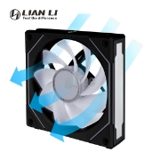 სურათი ქეისის ქულერი LIAN LI UNI FAN SL-INF Wireless REVERSE Blade 120 G99.12RSLIN1W1B.00 BLACK