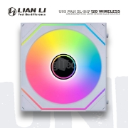 სურათი ქეისის ქულერი LIAN LI UNI FAN SL-INF Wireless REVERSE Blade 120 G99.12RSLIN1W1W.00 WHITE