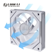 სურათი ქეისის ქულერი LIAN LI UNI FAN SL-INF Wireless REVERSE Blade 120 G99.12RSLIN1W1W.00 WHITE