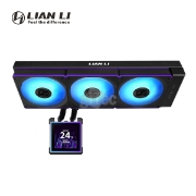 Picture of WATER COOLING SYSTEM LIAN LI HydroShift II LCD-S 360CB ARGB G89.GHS2LCDS36CB.00 BLACK
