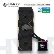 Picture of WATER COOLING SYSTEM LIAN LI HydroShift II LCD-S 360TB ARGB G89.GHS2LCDS36TB.00 BLACK