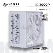 Picture of POWER SUPPLY LIAN LI SX 1000P G9P.SX1000P.W000.EU 1000W 80 PLUS PLATINUM FULL MODULAR WHITE