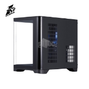 სურათი ქეისი 1STPLAYER UV5 UV5-BK-2FC7R-1FC7 MIDI-TOWER BLACK