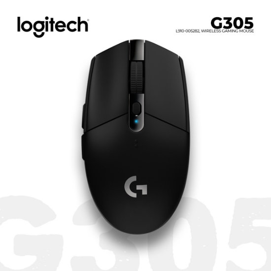 Picture of MOUSE LOGITECH G305 L910-005282 WIRELESS OPTICAL 12000 DPI BLACK