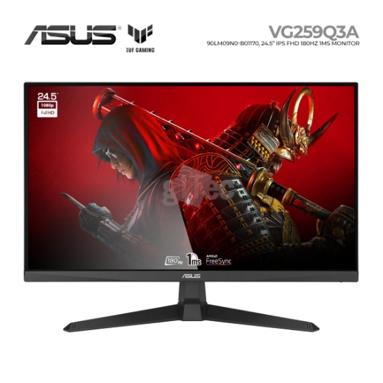 სურათი მონიტორი ASUS TUF GAMING VG259Q3A 90LM09N0-B01170 24.5" FHD 180Hz 1MS BLACK