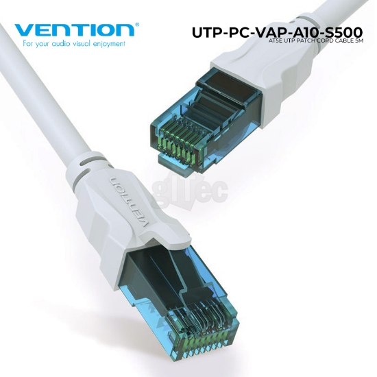 სურათი VENTION VAP-A10-S500 CAT5e UTP Patch Cord Cable 5M Blue